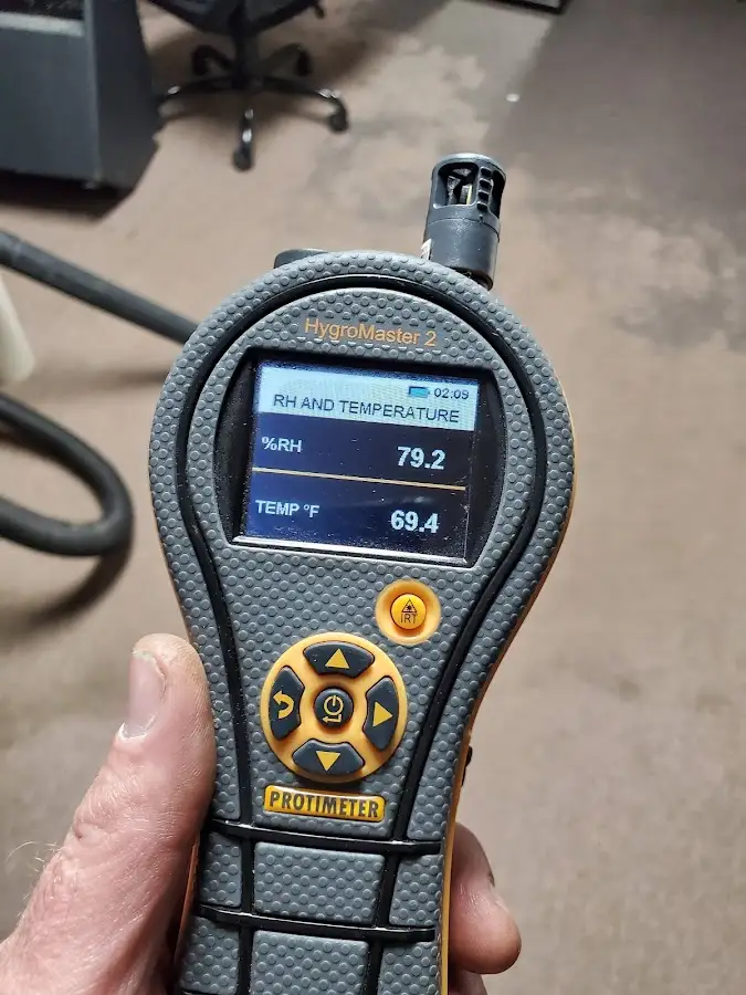 Moisture meter humidity assessment for Fire & Smoke Damage Restoration in Forestbrook
